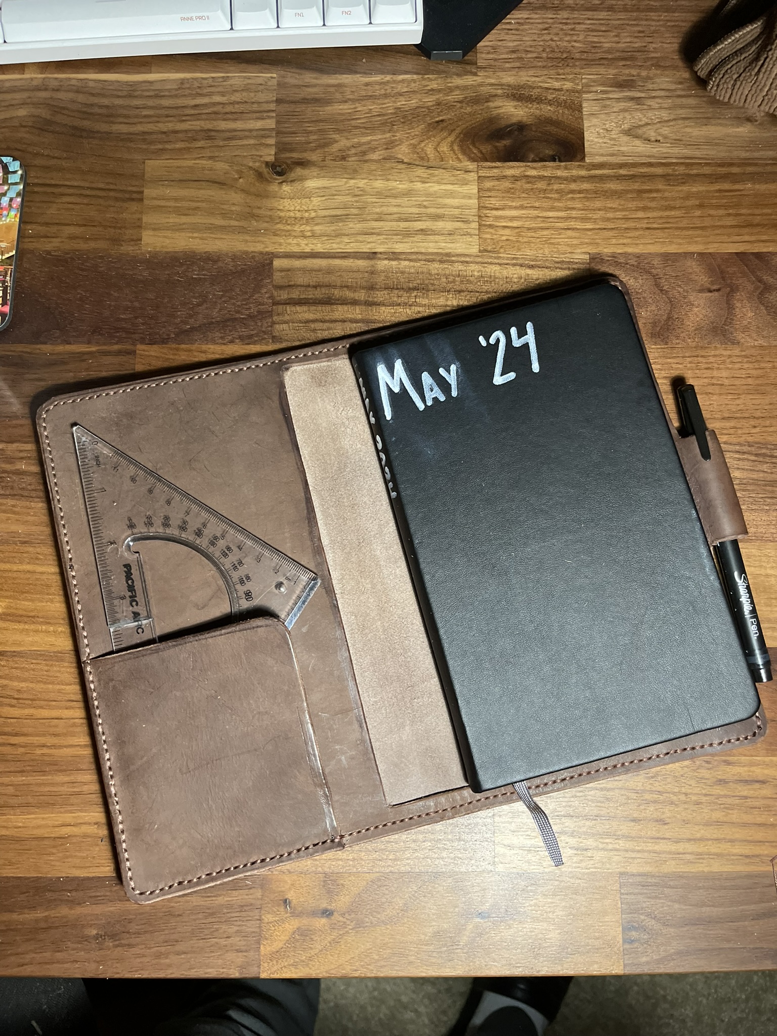 Leather crafting project